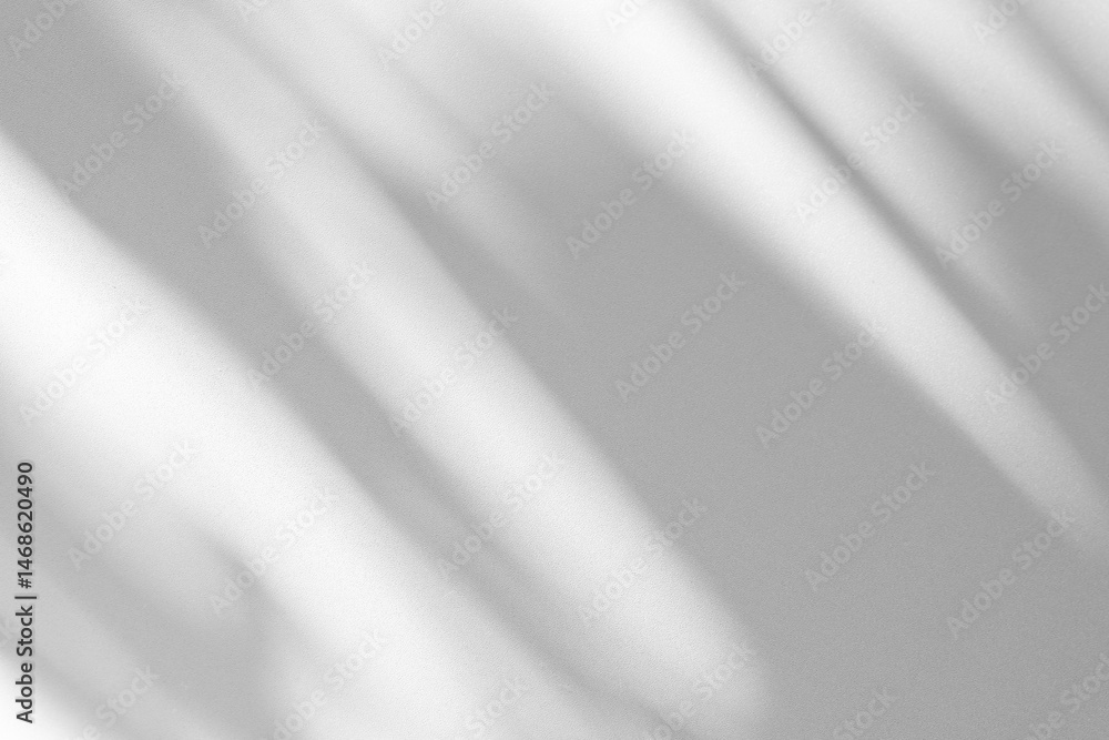 Poster Wall interior background, studio and backdrops show products.with shadow from window color white and grey. background for text insertion and presentation product	