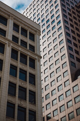 Skyscrapers view in Seattle, Washington.