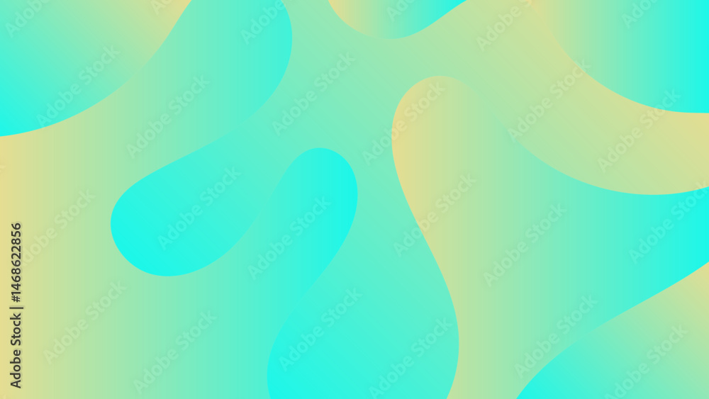 Aufkleber stylized gradient presentation background set