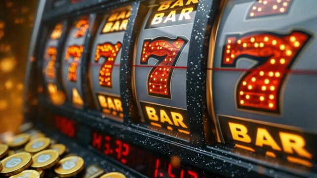 Slot machine with jackpot