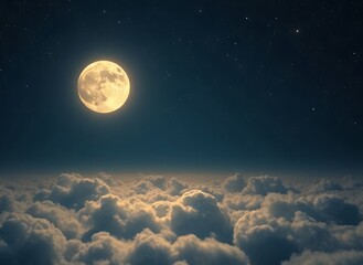 Moonlit Cloudscape