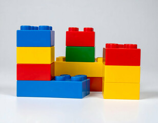 Colorful Plastic Building Blocks