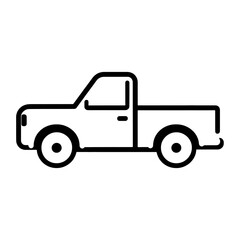 truck icon isolated PNG transparent