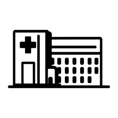 hospital icon isolated PNG transparent