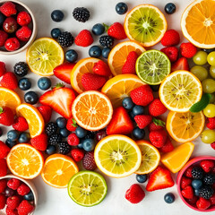 fruits and berries