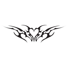 y2k tattoo element transparent background