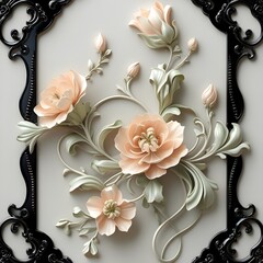 vintage floral background