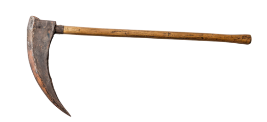 Curved-Blade Farming Tool