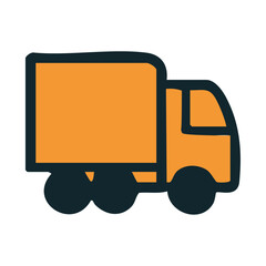 Articulated Lorry Truck Vector