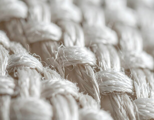 Close Up Woven Fabric Texture