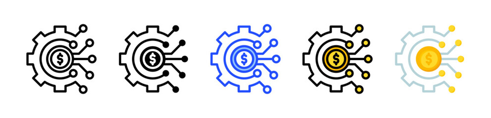 Transformation Icon Collection With Multiple Styles