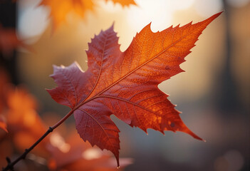 Maple Leaf in Autumn: A Glimpse of Fall&rsquo;s Gorgeous Colors