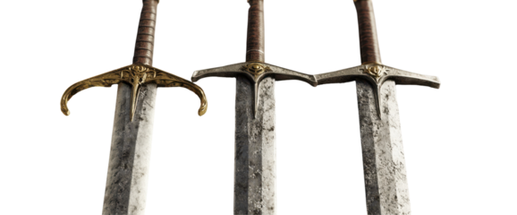 Medieval Swords in Array