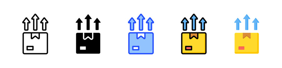 Upselling Icon Collection With Multiple Styles