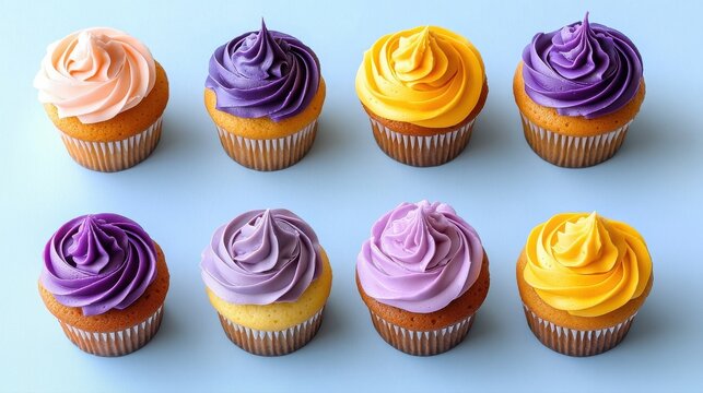 Mini lemon tarts with zest topping on yellow backdrop presenting fresh citrus dessert concept ideal for summer promotions bakery advertising sweet party treats food blogs