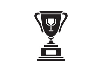 Trophy Silhouette Vector