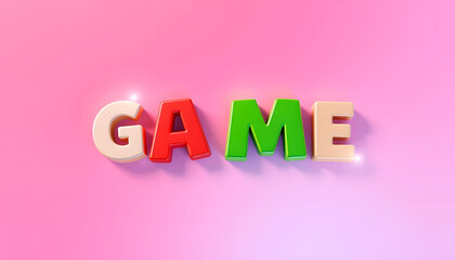 word game on a colored background , with white tonespng