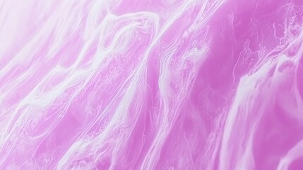 Obraz premium Abstract swirls of pink and white fluid art.