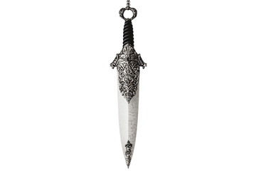 Ornate dagger, detailed blade and handle