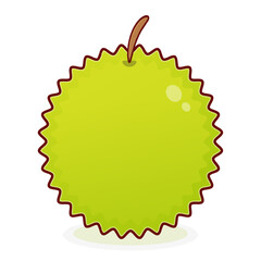 durian cartoon cute design