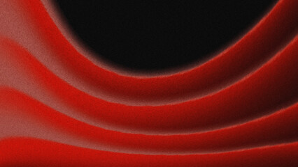 Red light background with gradient surface metal texture soft lines abstract gradient technology black metallic background