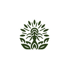 Obraz premium Nature goddess logo
