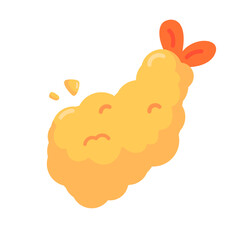 Crispy Fried Shrimp Tempura, Japanese Fried Food