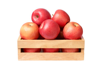 red apples in a basket