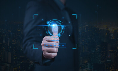 Security of cyber technologies that control or allow access to information, concepts, systems, and privacy. By scanning fingerprints across smartphones and computer networks to financial information.	