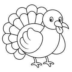 Kids-Friendly Turkey Doodles for Autumn Fun