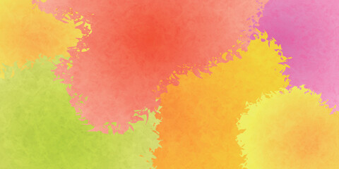 カラフル　幾何学　ポップ　模様　背景