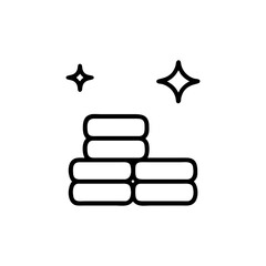Coin stack icon