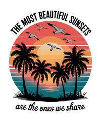 The Most Beautiful Sunsets Are the Ones