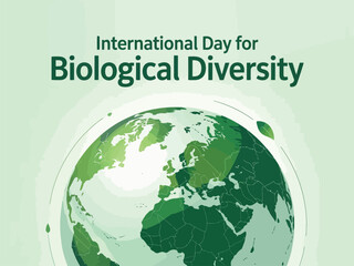 International Biological Diversity Day Green Earth Nature Protection