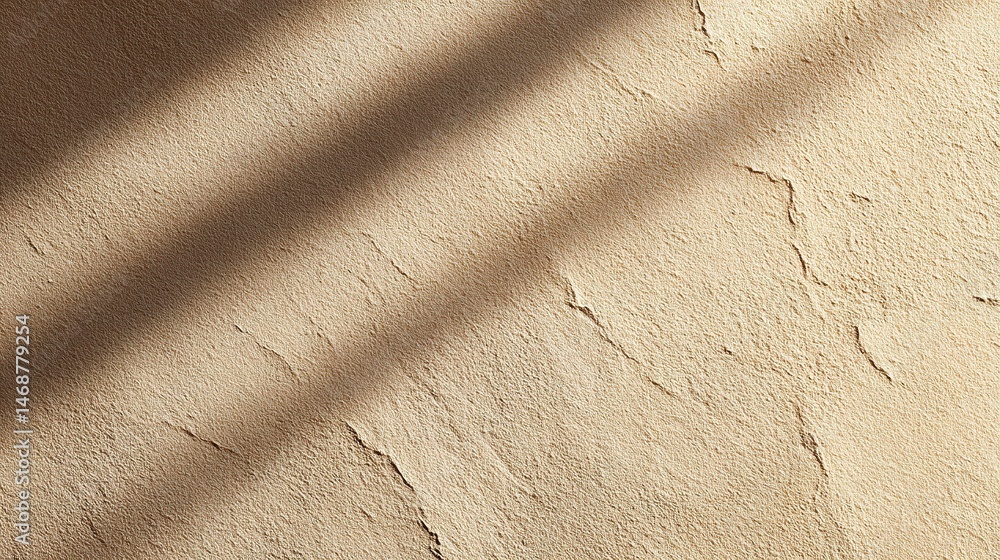 Poster smooth beige texture with subtle shadows for background use