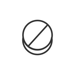 tennis ball isolated on white