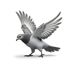 2d Cartoon Pattern Drawing Watercolor many Seagull