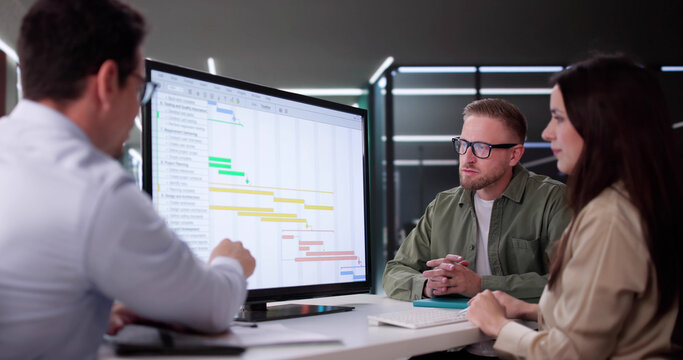 Efficient Hispanic Assistant Manages Staff Scheduling And Organization