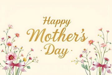 Happy Mother's Day A Floral Celebration of Love and Appreciation