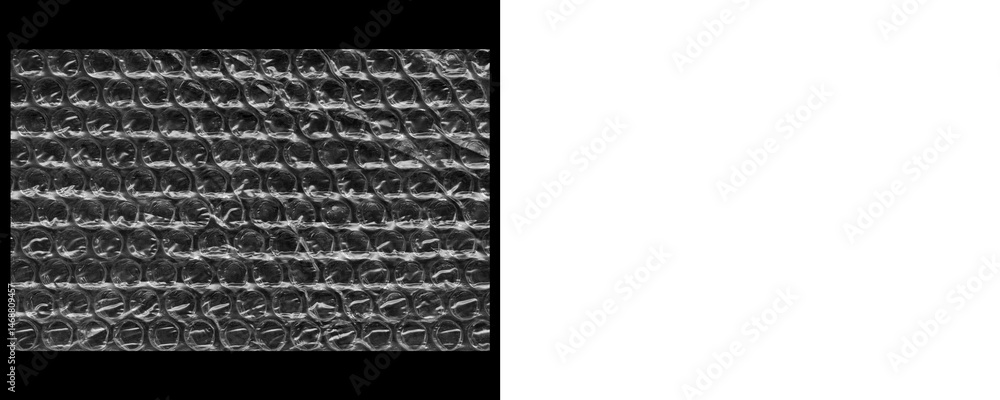 Poster seamless transparent bubble wrap background for graphic use on a transparent or white background