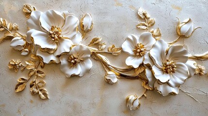 Sophisticated interior design showcasing textured plasterwork.