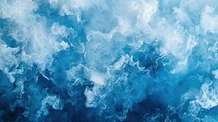 Obraz premium Abstract texture of icy, watery depths.