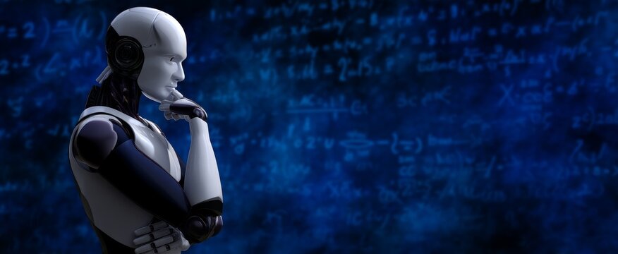 Thoughtful Robot Against Mathematical Background