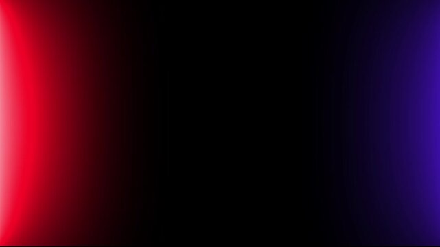 A strobe effect (bright flashing red light on a black background, glow, dark, black, background, isolated, 