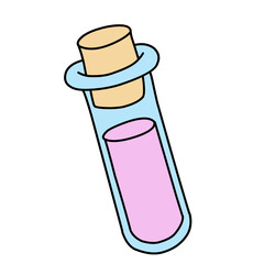 science and chemistry illustration vector