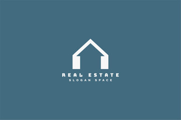 real estate home architecture logo template