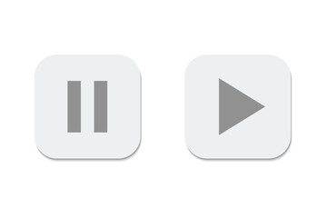 Sound on and off icon design with white background
