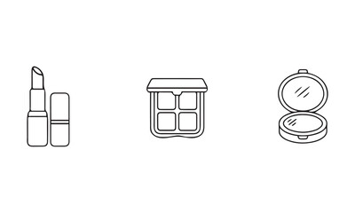 set of vector icons of zodiac signs