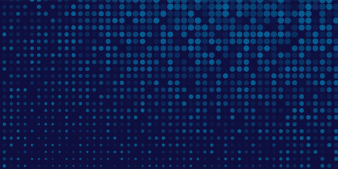 Abstract Waving Particle Technology Background Design.