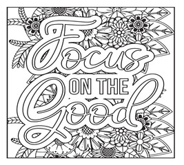 Motivational Quotes Coloring Pages For KDP